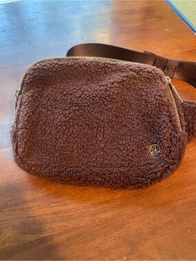 lululemon athletica Brown Sherpa Crossbody Bag